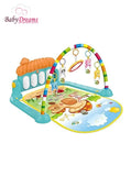 Baby Play Gym Piano Fitness Rack 3 in 1 Music Infant Activity Play Mat BD067