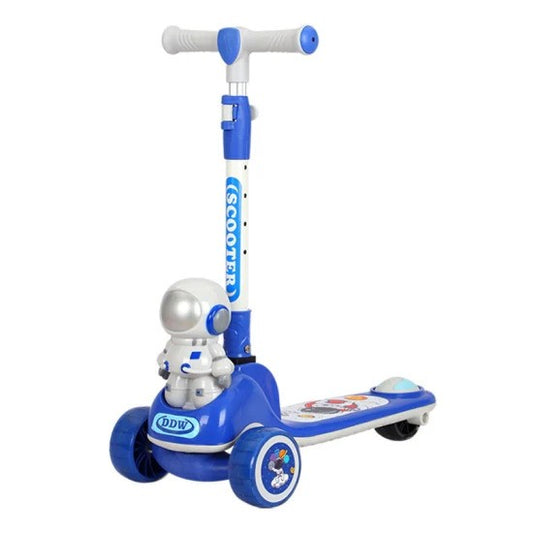 Baby dreams Kids Scooter with Light Three Wheels Kick Scooter in austaronaut style BD142