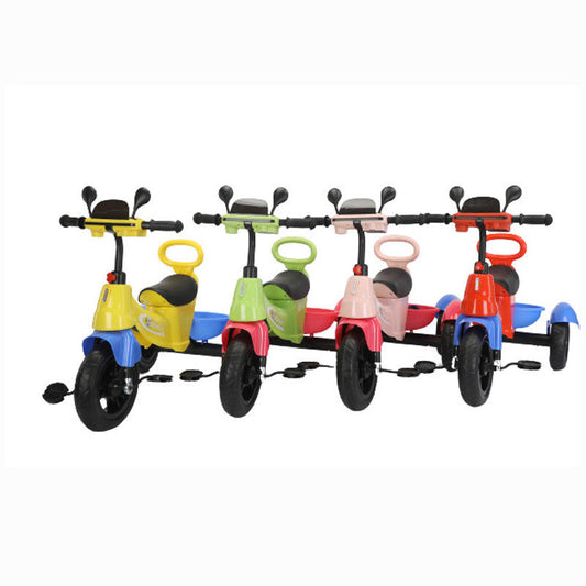 Baby dreams Children′s Tricycle Cyclist Push 1-6 Year Old Child Toy Bike with Music Baby Pedal BikeTricycle Push and Foot Power for Baby BD137