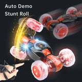 Baby dreams RC Stunt Car Invincible 360 Rolling Twister With Colorful Lights Music Switch Rechargeable Remote Control Car BD145