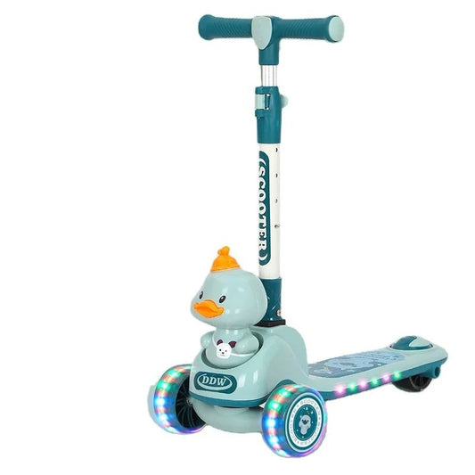 Baby dreams 3 in 1 Cartoon kids pedal scooter with music and light BD131