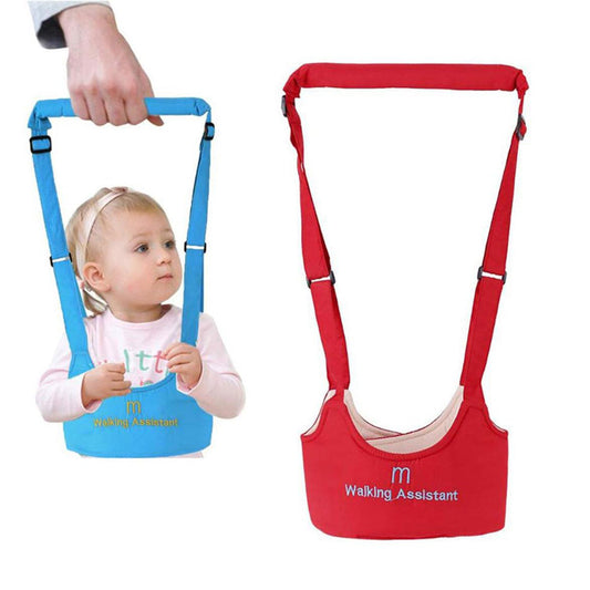 V-Shine Baby Walker, Handheld Kids Walker Breathable Adjustable Detachable Baby Walker Protective Belt Safe Standing BD087