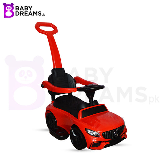 AMG Mercedes Stroller With Music Ride on Tolo Push Car 4 Wheel Car For Kids BD027