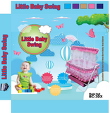 Baby Sleeping swing cradle with Dual Stand Support or Mosquito net BD151