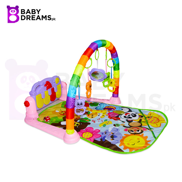 Baby Play Gym Piano Fitness Rack Music Infant Activity Play Mat BD162