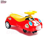 Baby Dreams Dolphin Twister Ride Car With Music Sound Swing Car For Toddlers 360 Degree Rotation Ride-On Speed Car Children Outdoor Indoor Ride For Baby Boys & Girls BD043