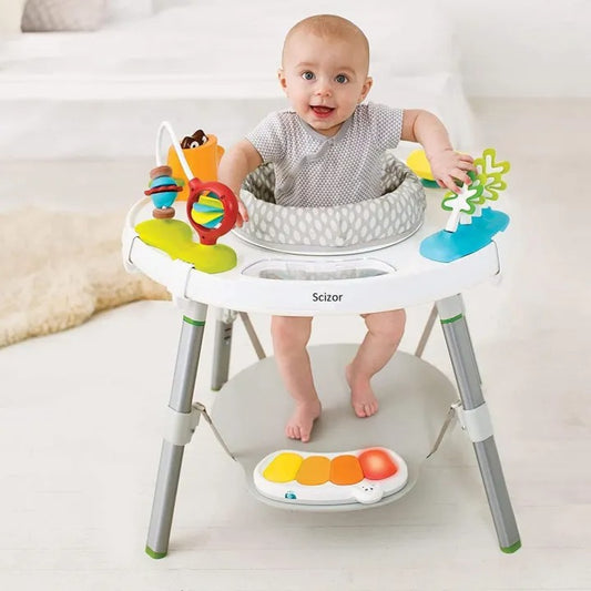 Baby's View 3-Stage Activity Center Kids Walker Jumper Bounce Chair BDO88