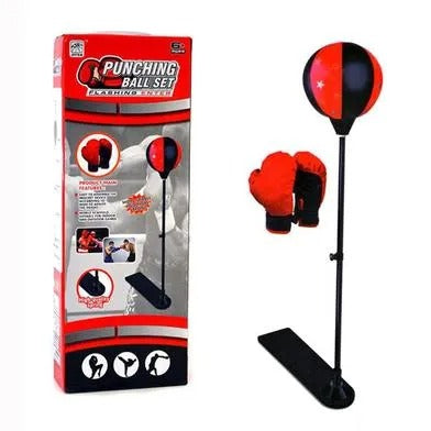 The Champ Kids Boxing Punch Stand Set with Punching Ball Bounce Back Punching Ball BD102