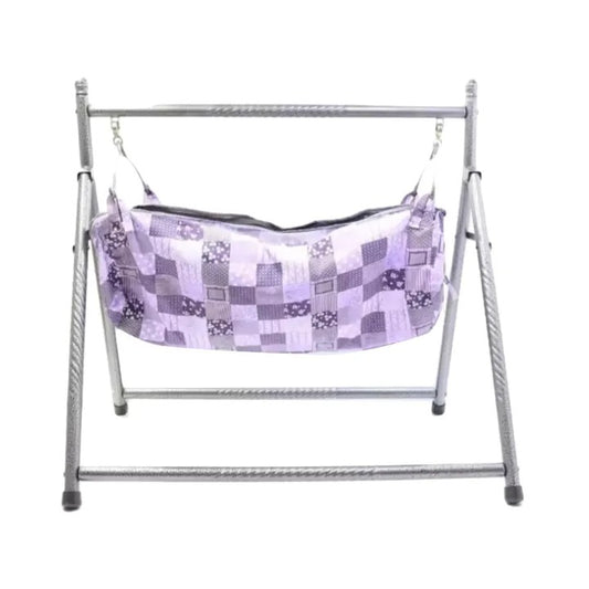 Baby Cradle Swing Of Pure Iron New Born Baby Soft Swing Cloth with Cradle Cover BD108