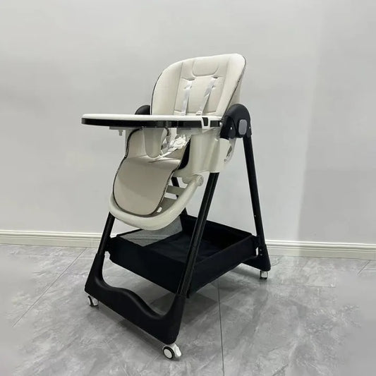 Multifunctional baby high chair with wheels 4 in 1 baby high chairs children baby feeding seat BD118