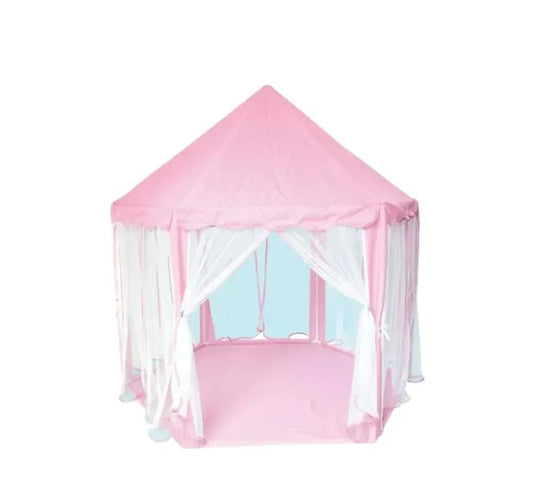 Princess Tent House Girls Play House Indoor Pink Toy Tents Kids Outdoor Playhouse BD122