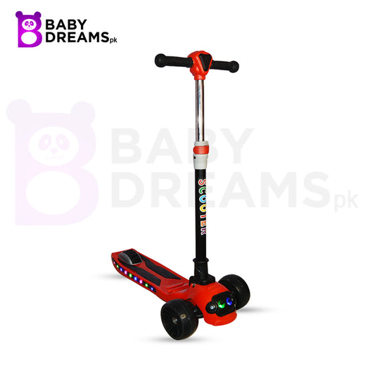 3 wheel pedal scooty with light and music for kids  BD148