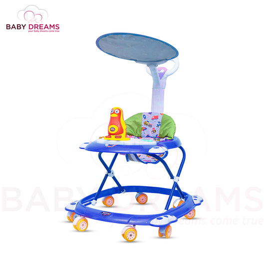 Penguin Baby Walker stroller and Umbrella roof with light and music imported made for kids BD046